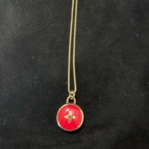 ❗️1 DAY SALE❗️ Louis Vuitton Coral/Red Charm